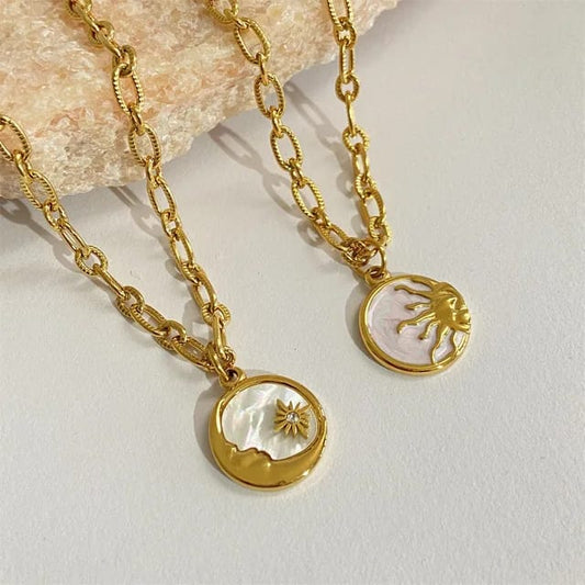 Maan en Zon Ketting - Intero Sieraden