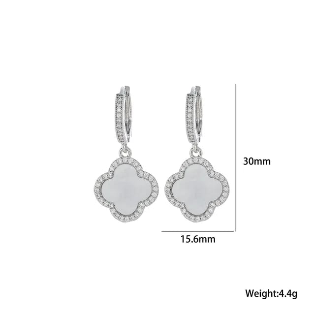 Klaver Vier Oorbellen - Intero Sieraden