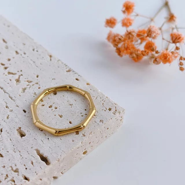 Bamboe Ring - Intero Sieraden