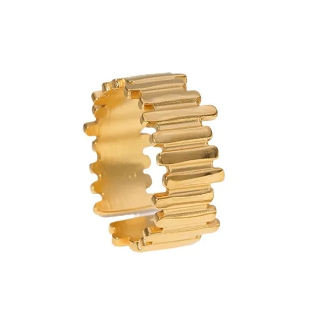Verticale Elegantie Ring - Intero Sieraden