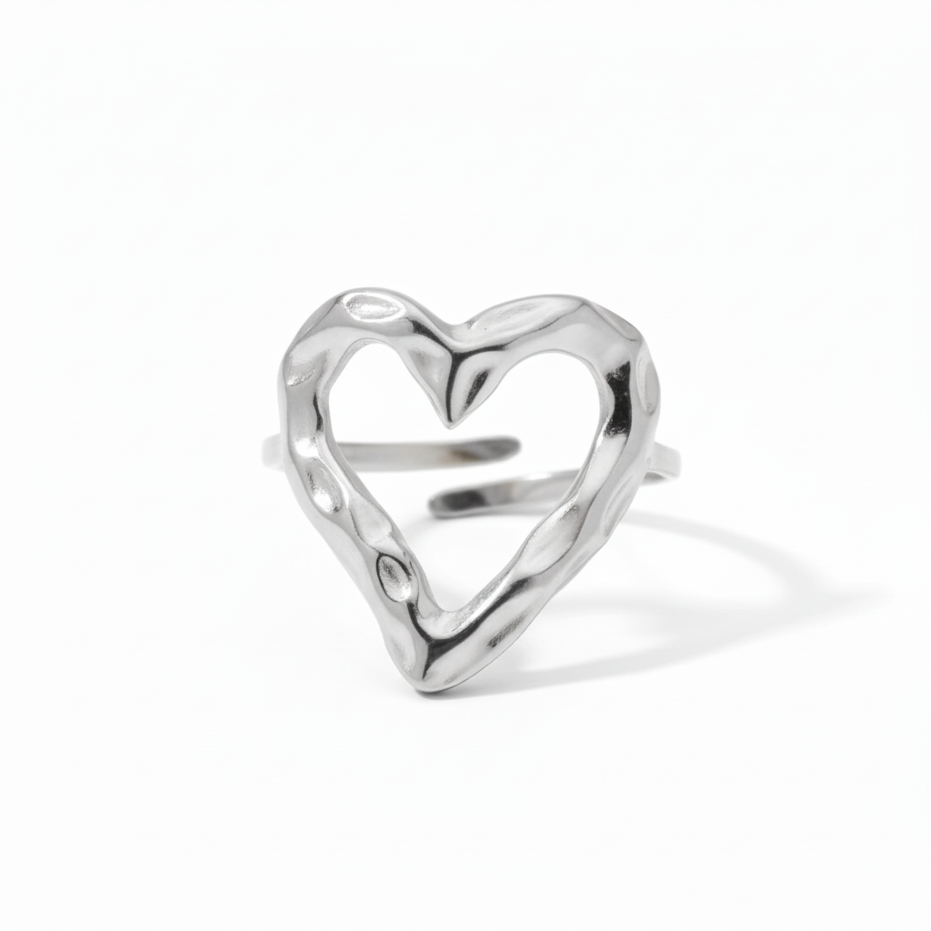 Verstelbare Hartring - Goudkleurig & Zilverkleurig - intero Sieraden 