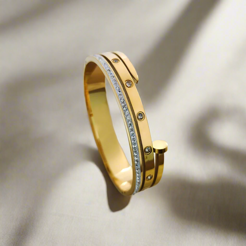Drievoudige Armband Roestvrij Staal – Waterbestendig, Kleurvast & Luxe