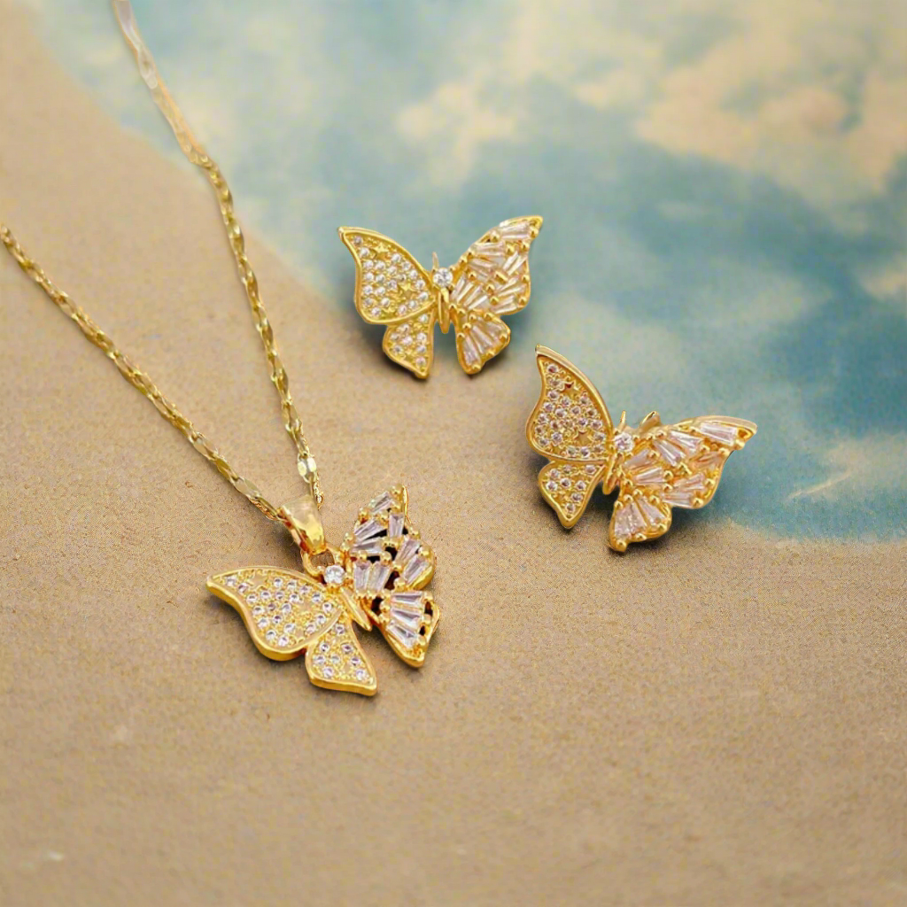 Vlinder Sieraden Set - Intero Sieraden