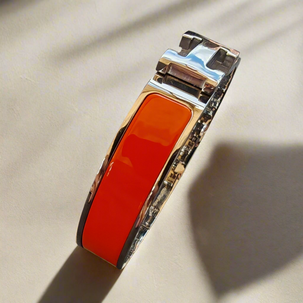 H letter Goudkleurige Armbanden