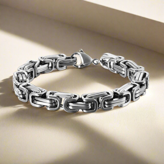 Herenarmband Roestvrij Staal - 8mm × 22cm