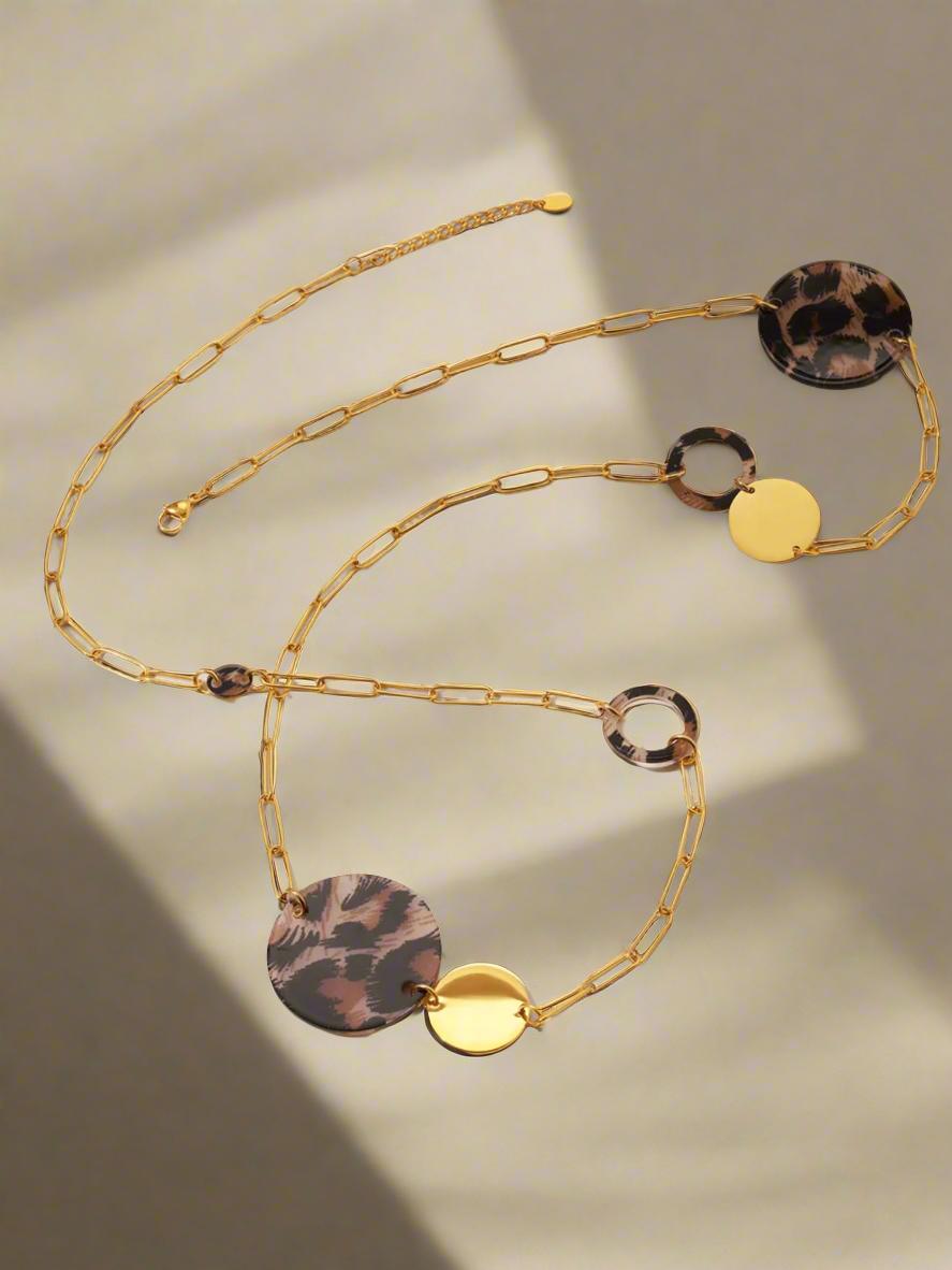 Luipaard Elegantie – Limited Edition Ketting