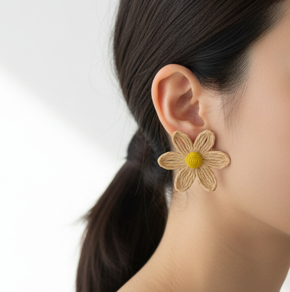 Beige Earrings - Intero Sieraden 
