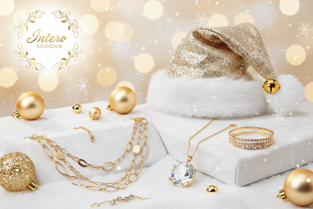 Christmas Banner 3 - White Gold