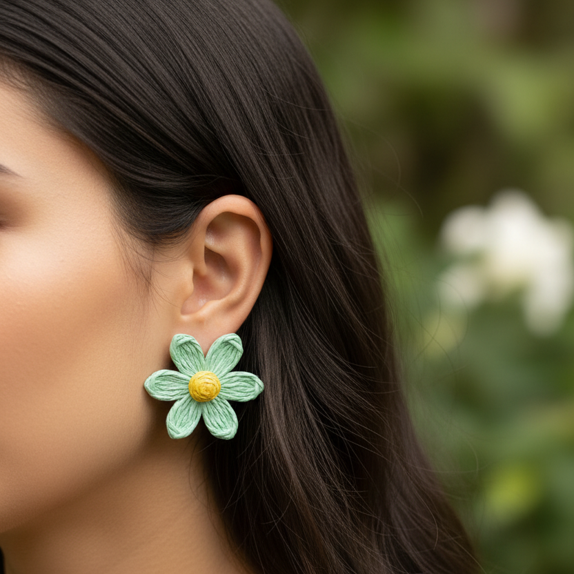 Green Earrings - intero Sieraden 
