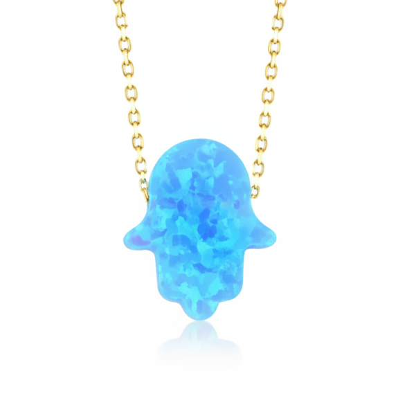 Hamsa Hand Ketting - Enhanced