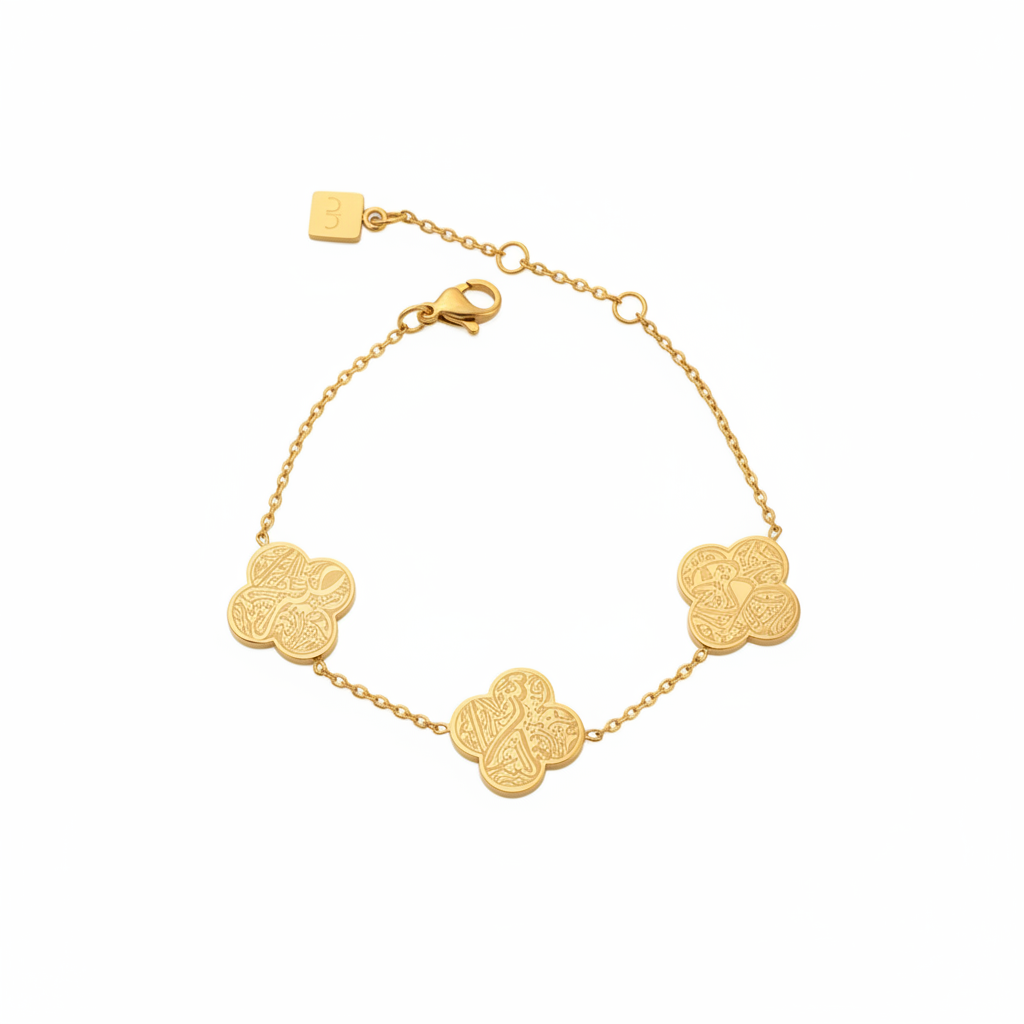 Armband Sabr Shukr Tawakkul – Roestvrij Staal