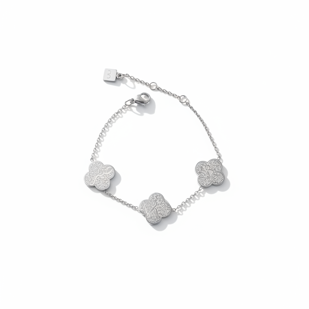 Armband Sabr Shukr Tawakkul – Roestvrij Staal