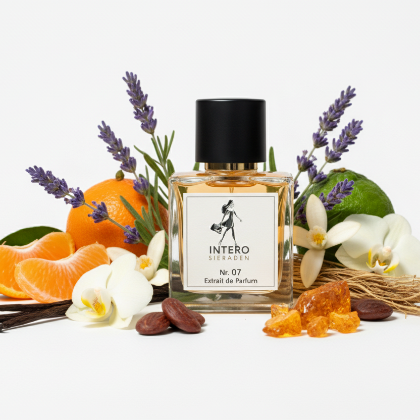 Perfume with natural ingredients