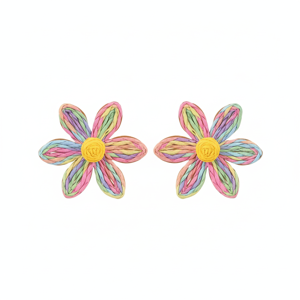 Rainbow Daisy Earrings
Gekleurde Bloem Oorbellen - intero Sieraden 