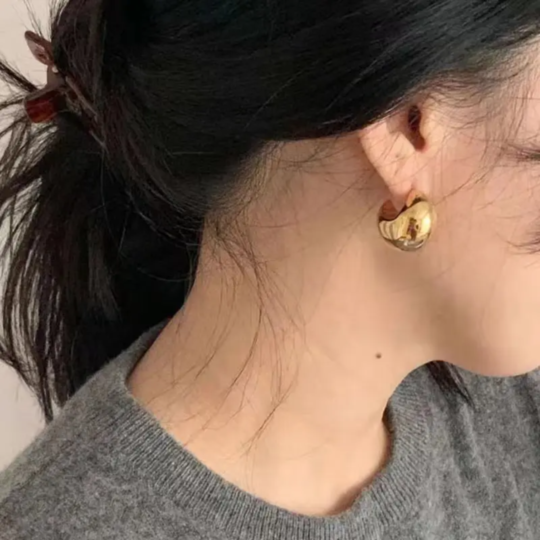 Maanvormige Oorbellen - Intero Sieraden