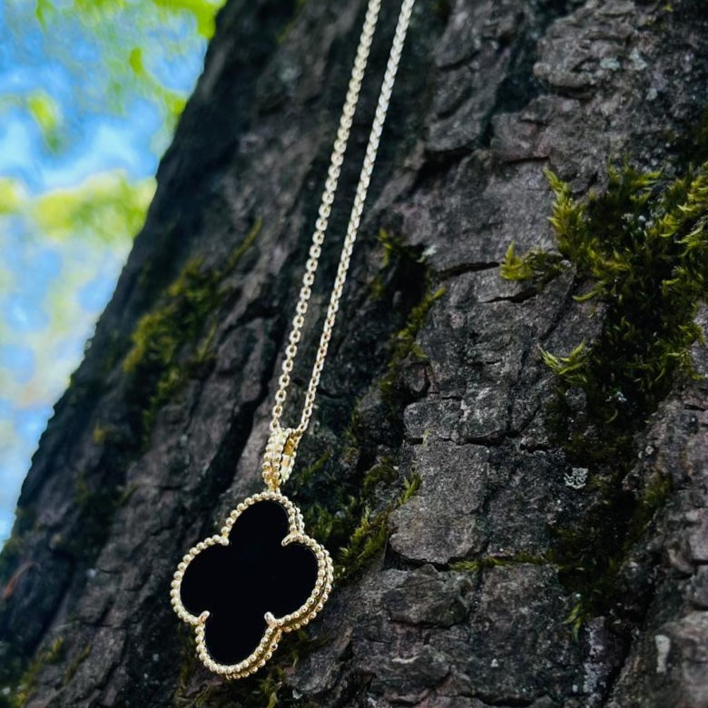 Klaver Ketting - L: 90cm