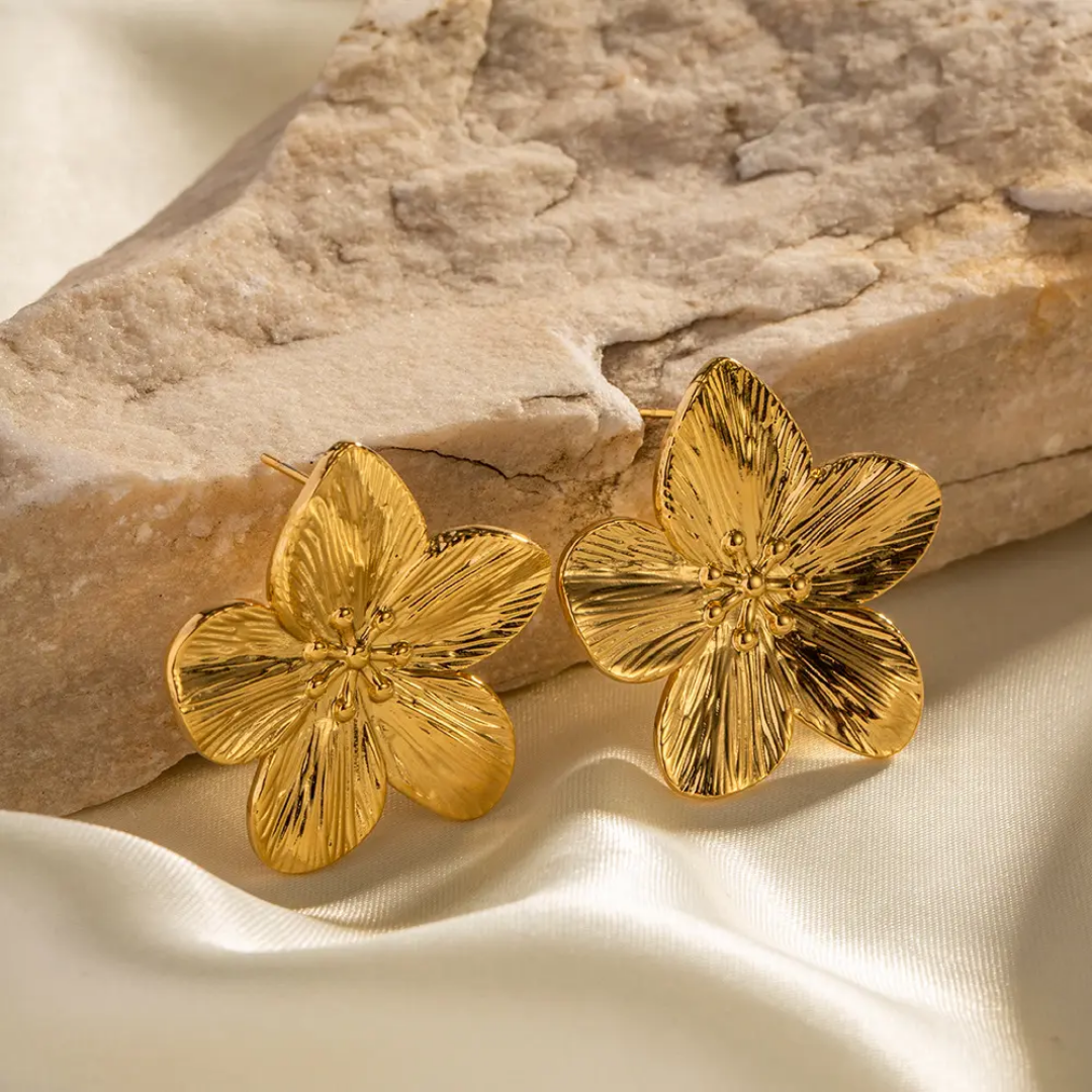 Bloem in Bloei Oorbellen - Intero Sieraden