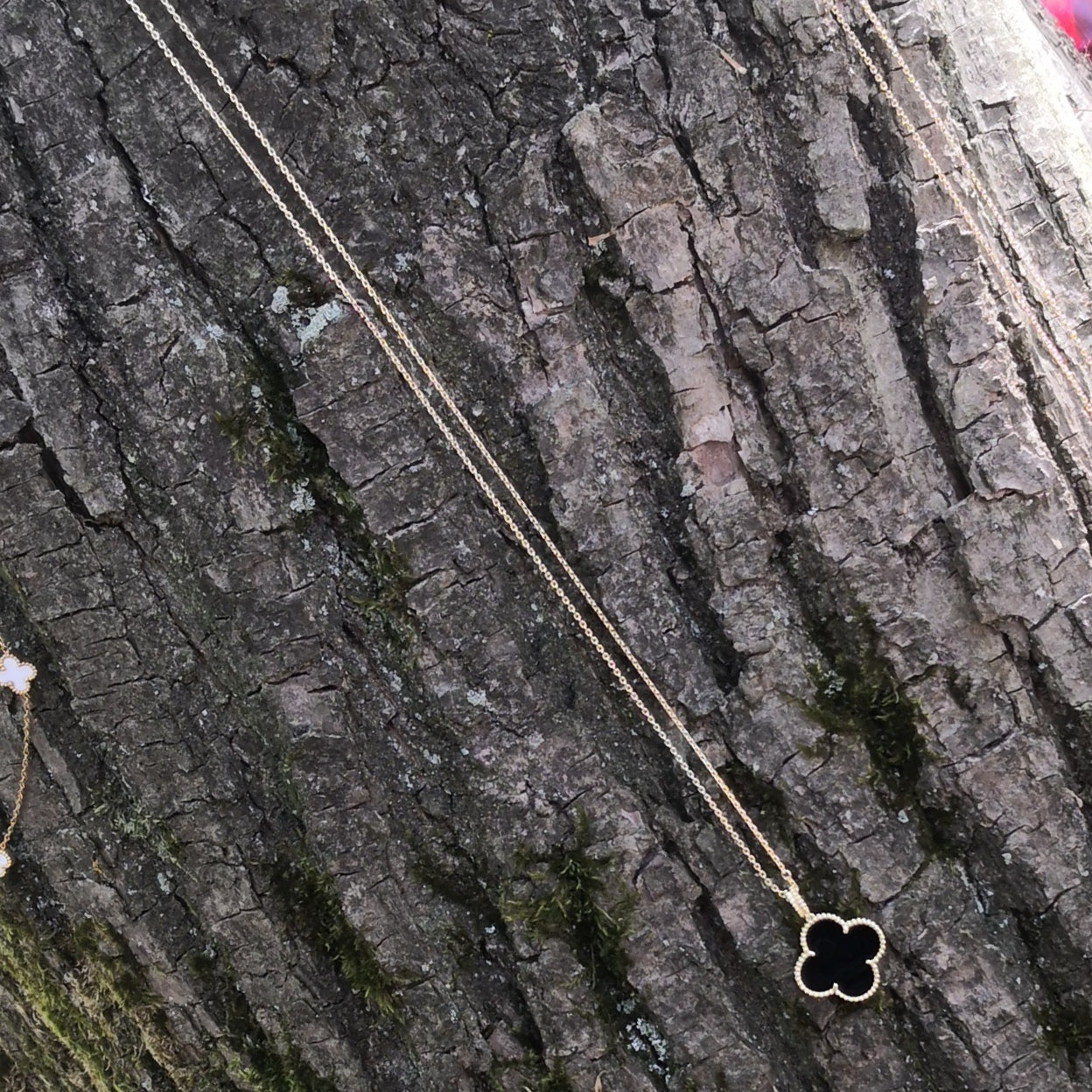 Klaver Ketting - L: 90cm