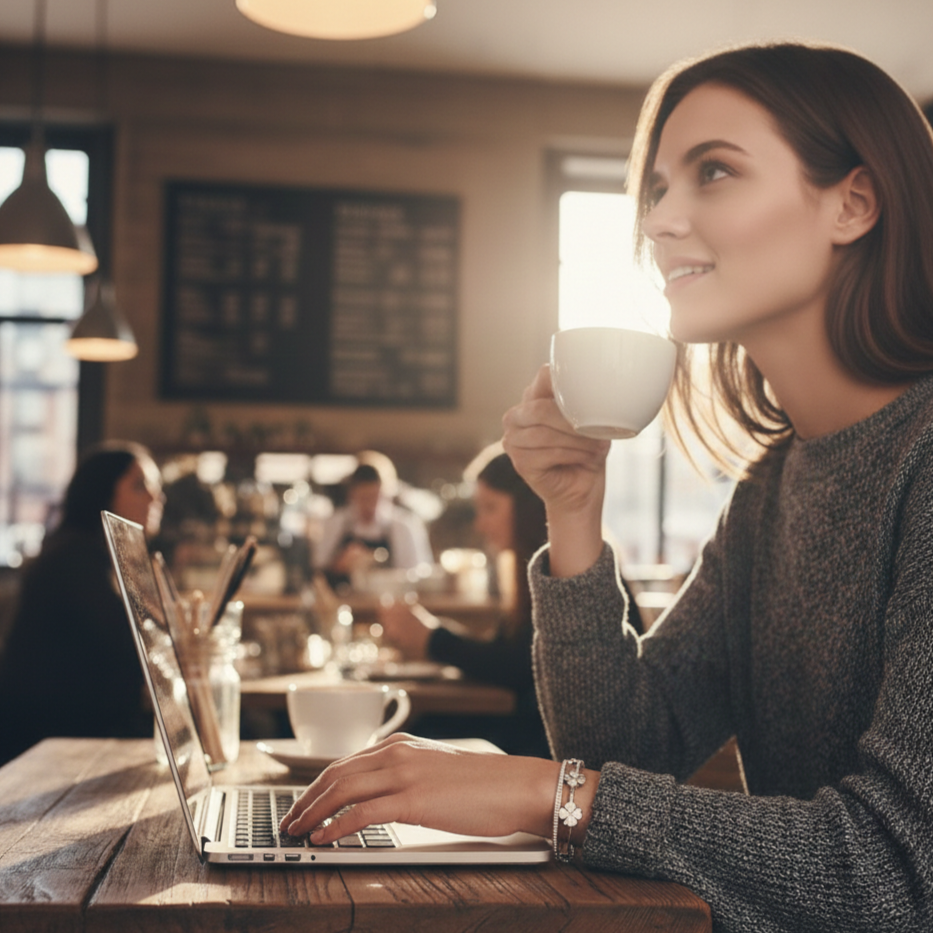 Geluksarmband Klavertje Vier - RVS Waterbestendig