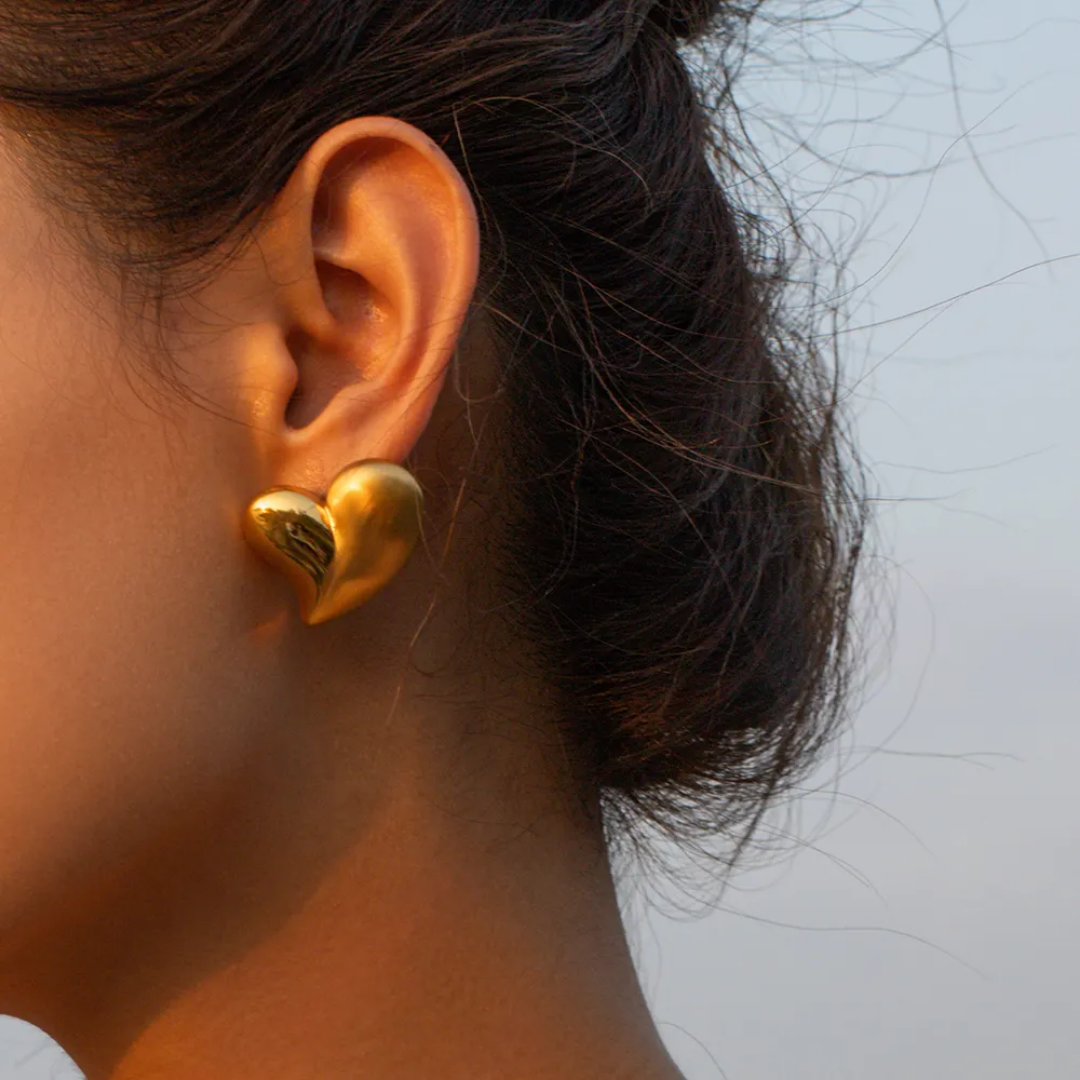 Hart Ketting en Oorbellen - Intero Sieraden