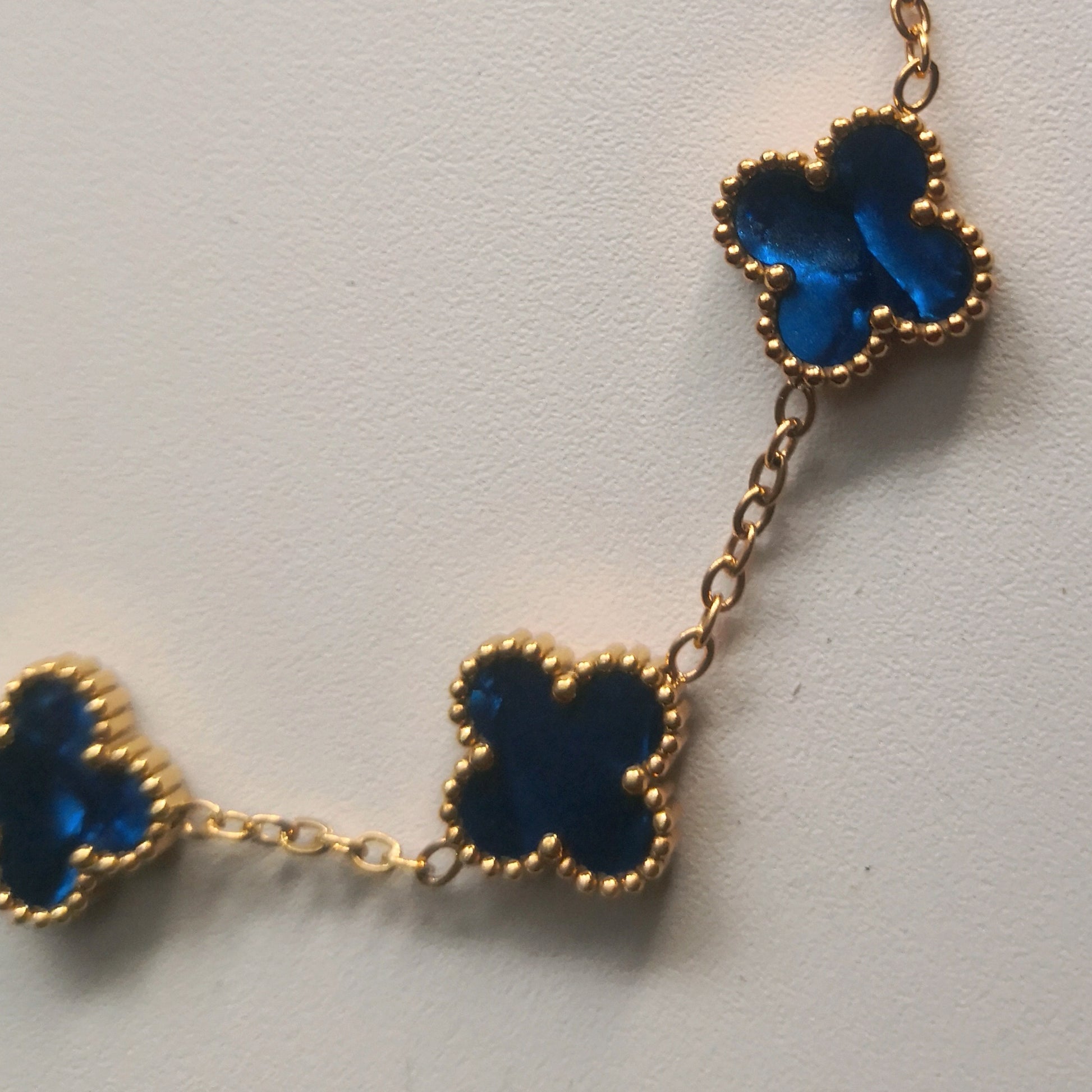 Felle kleuren Klaver Armband - Intero Sieraden