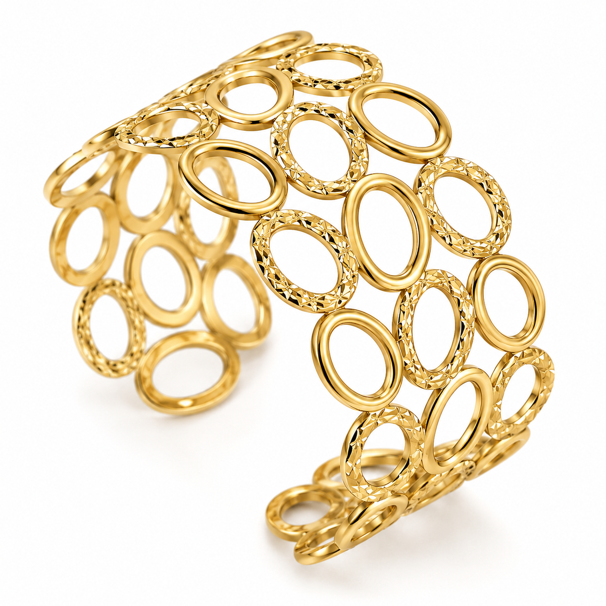 Oriental Brede Armband – Stainless Steel Waterproof