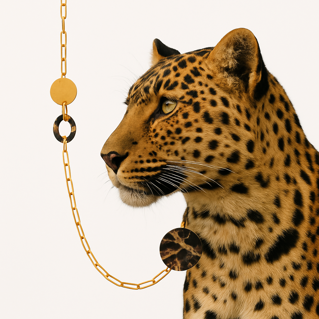 Luipaard Elegantie – Limited Edition Ketting