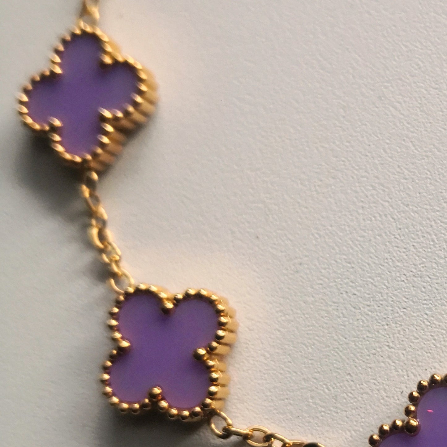 Felle kleuren Klaver Armband - Intero Sieraden