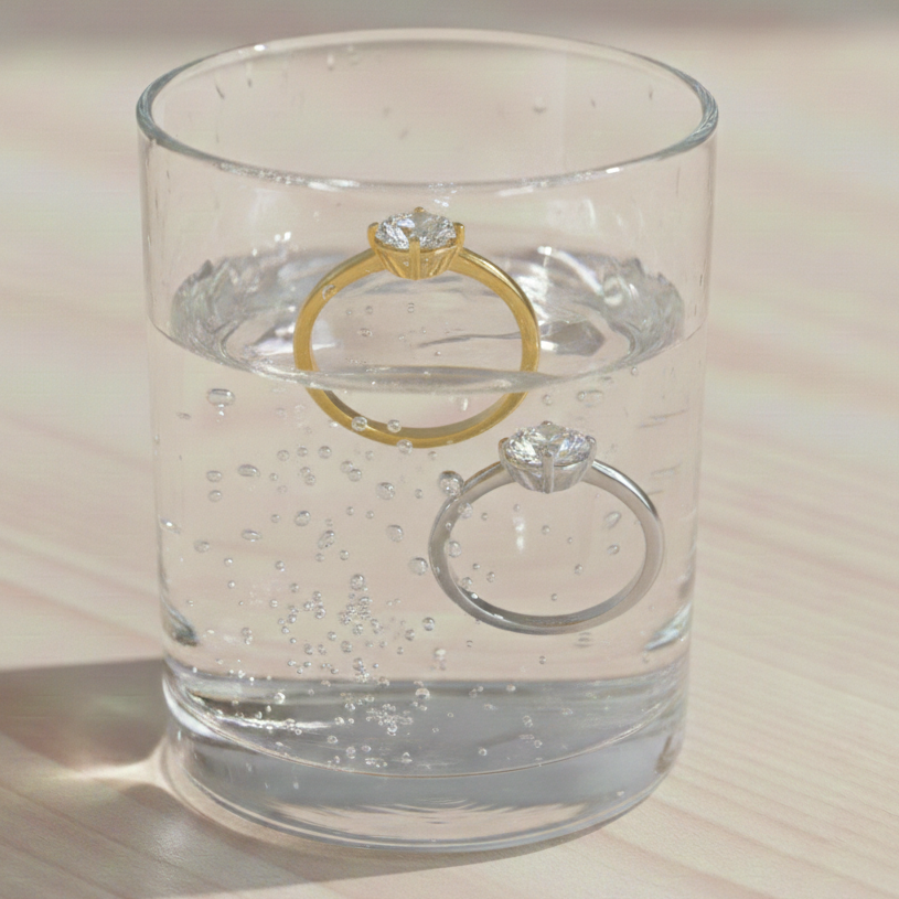 Intero Solitaire Ring - Roestvrij Staal