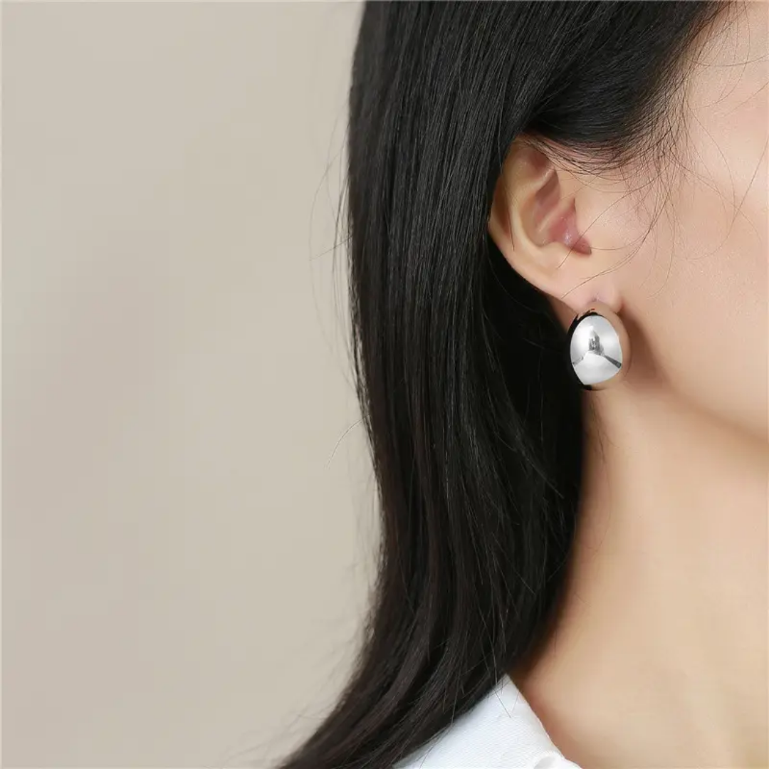 Maanvormige Oorbellen - Intero Sieraden