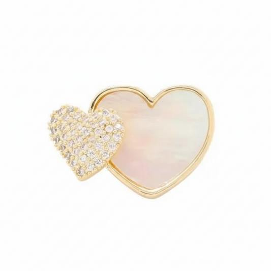 Broche Dubbel Hart