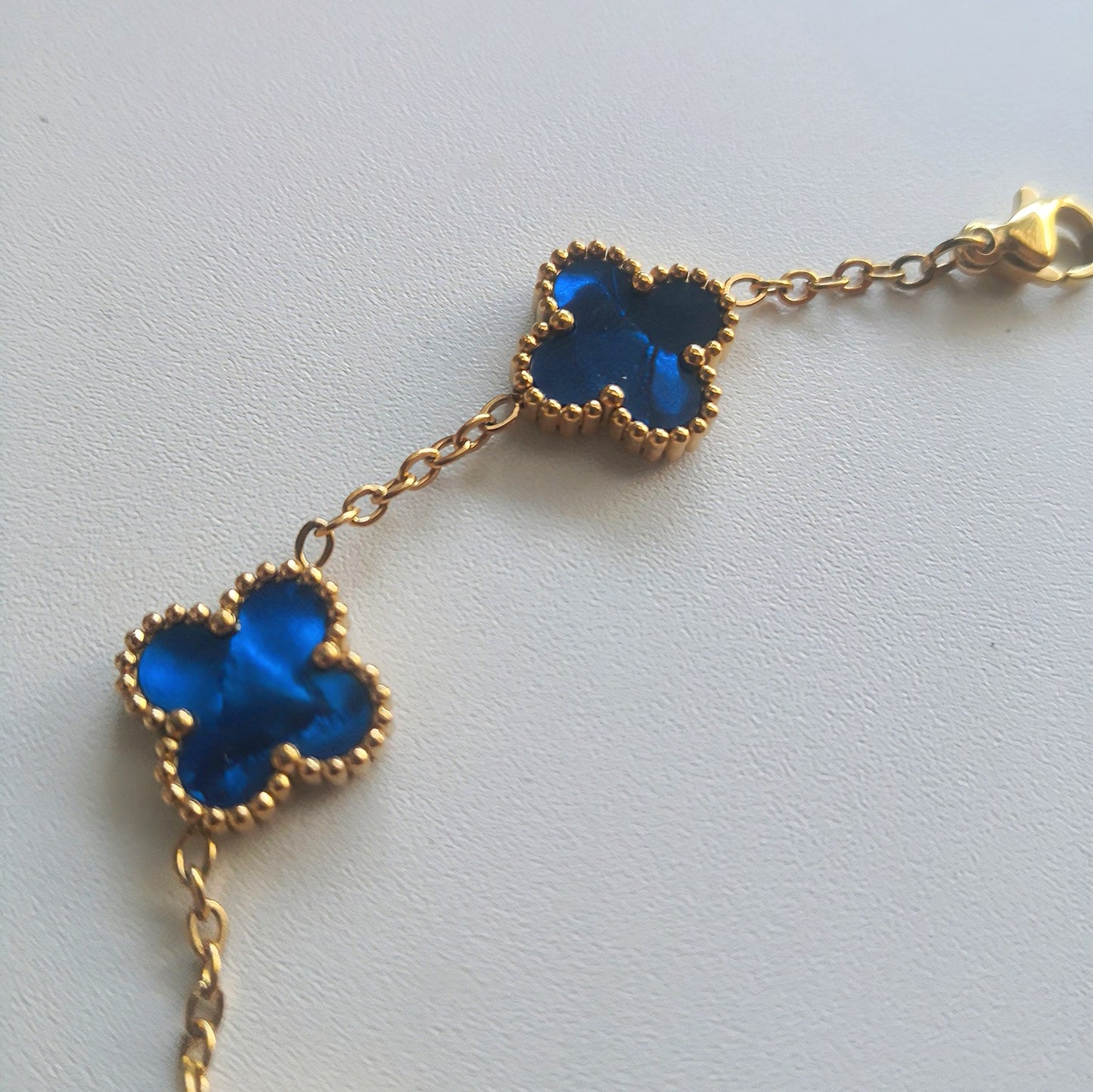 Felle kleuren Klaver Armband - Intero Sieraden