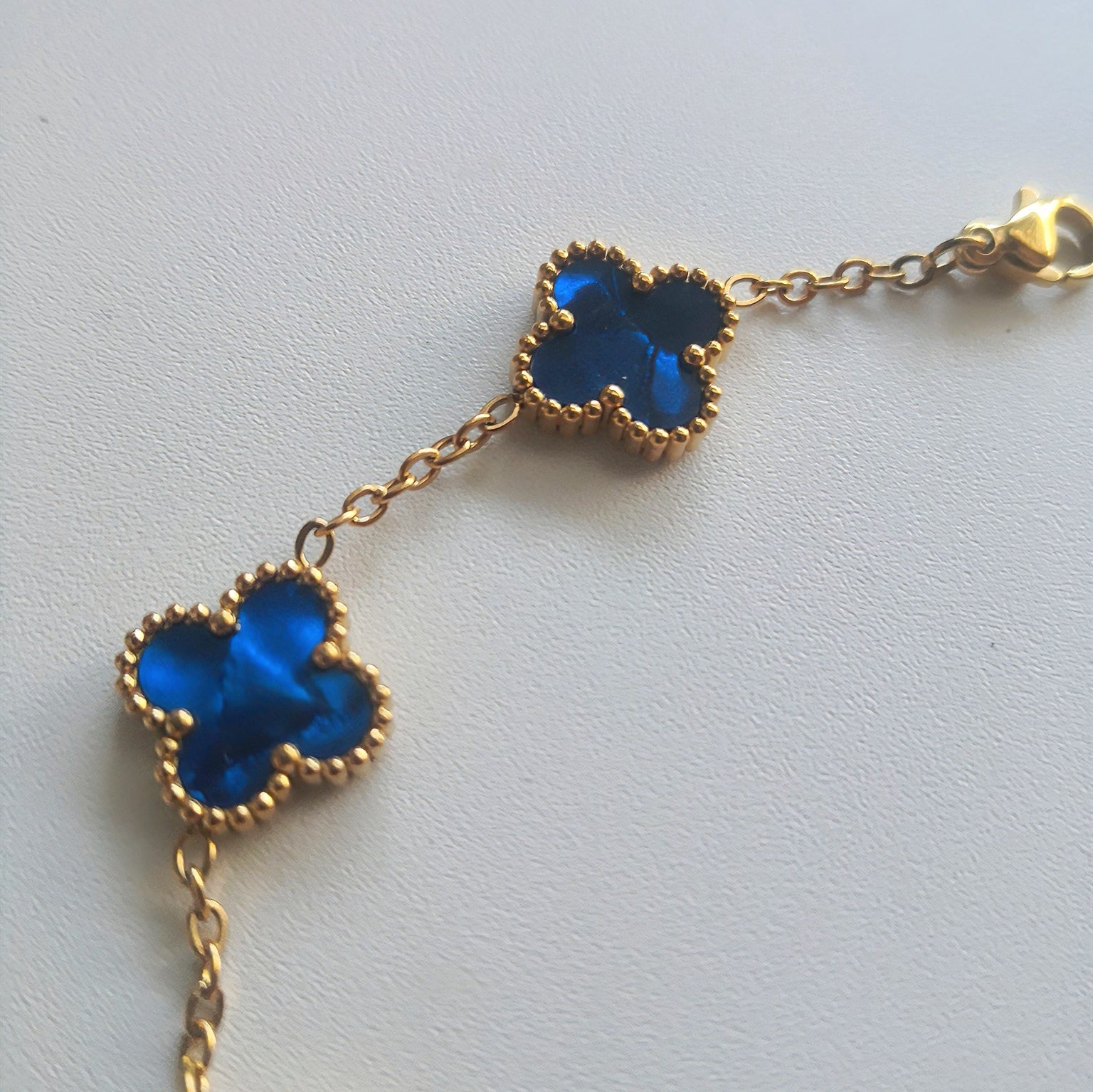 Felle kleuren Klaver Armband - Intero Sieraden