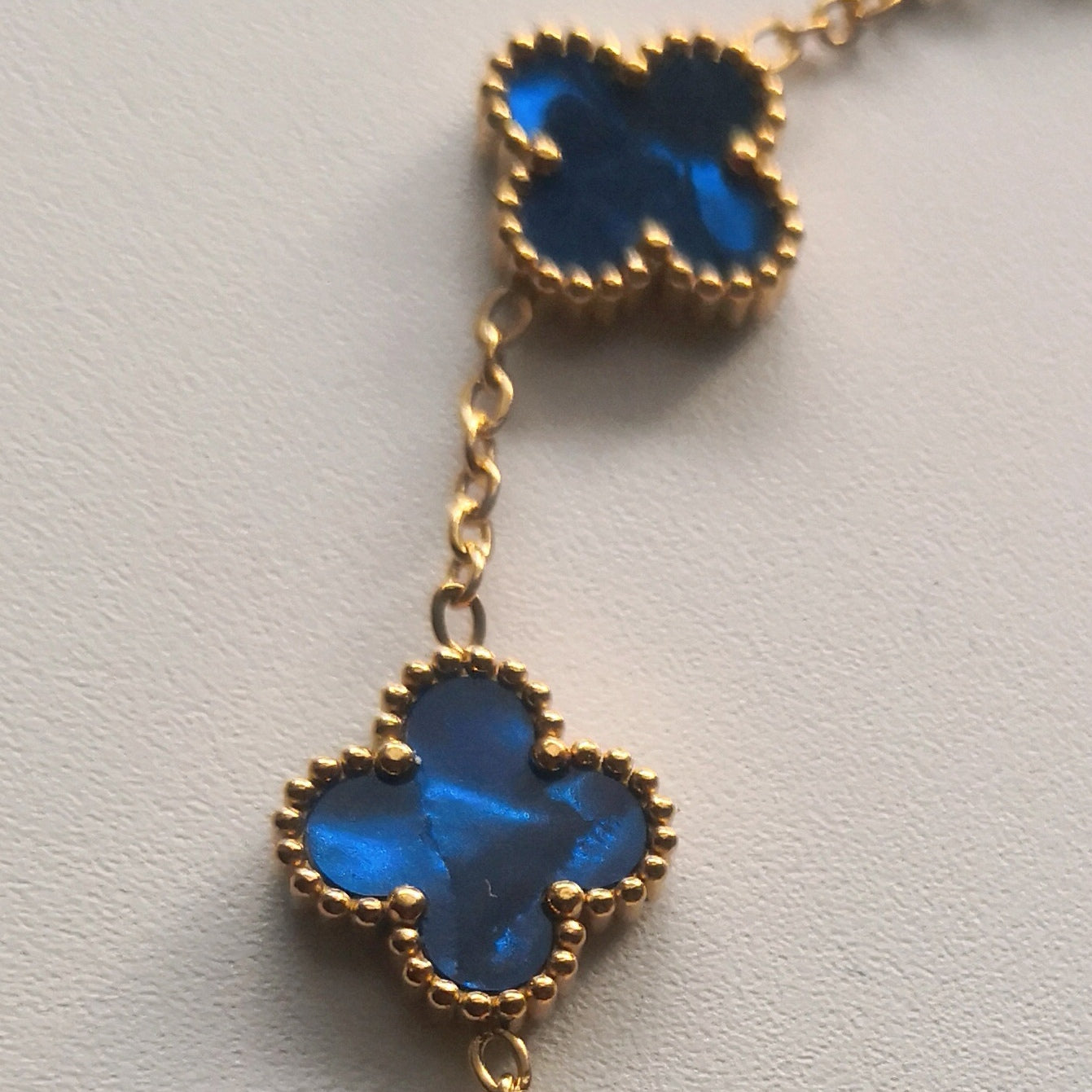 Felle kleuren Klaver Armband - Intero Sieraden