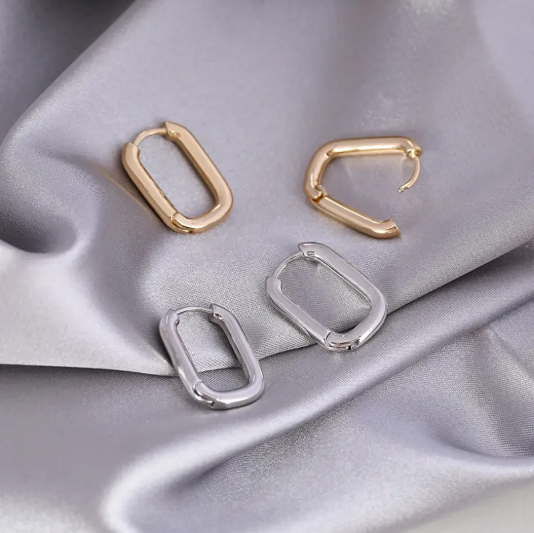 Rechthoekige Oorbellen - Intero Sieraden