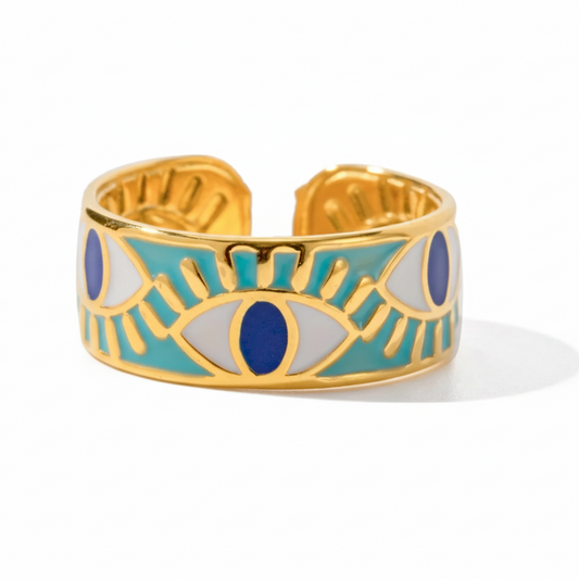 Oog Ring Roestvrij Staal - Aanpasbaar