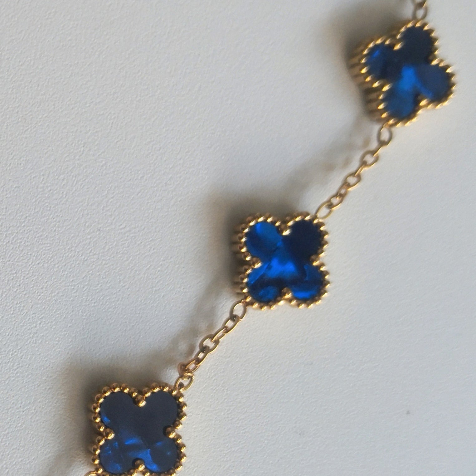 Felle kleuren Klaver Armband - Intero Sieraden