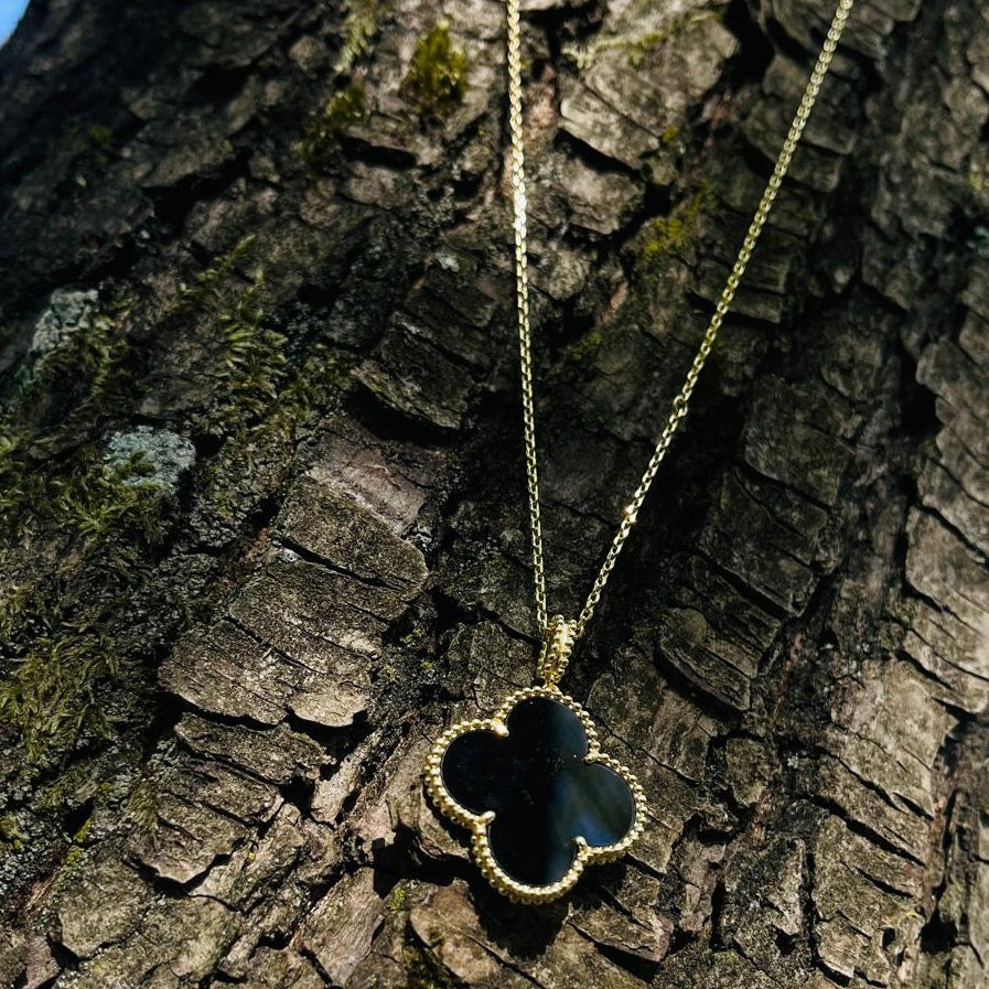 Klaver Ketting - L: 90cm
